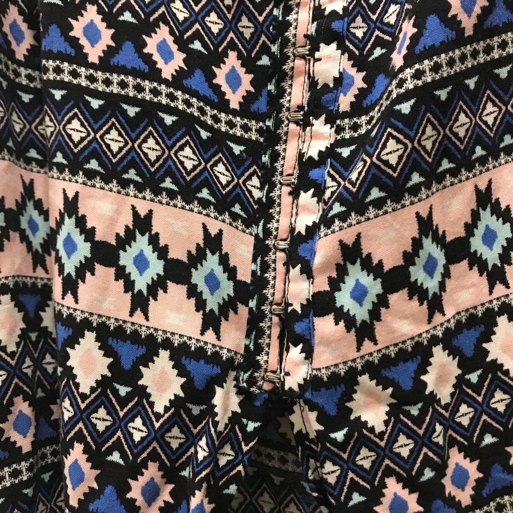 Patterned Slit Maxi Skirt - Picture 3 of 4